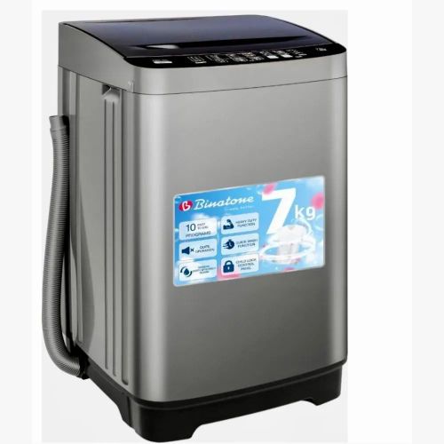 BINATONE Binatone BWM - 075 7kg Top -Load Automatic Washing Machine - Dark Grey